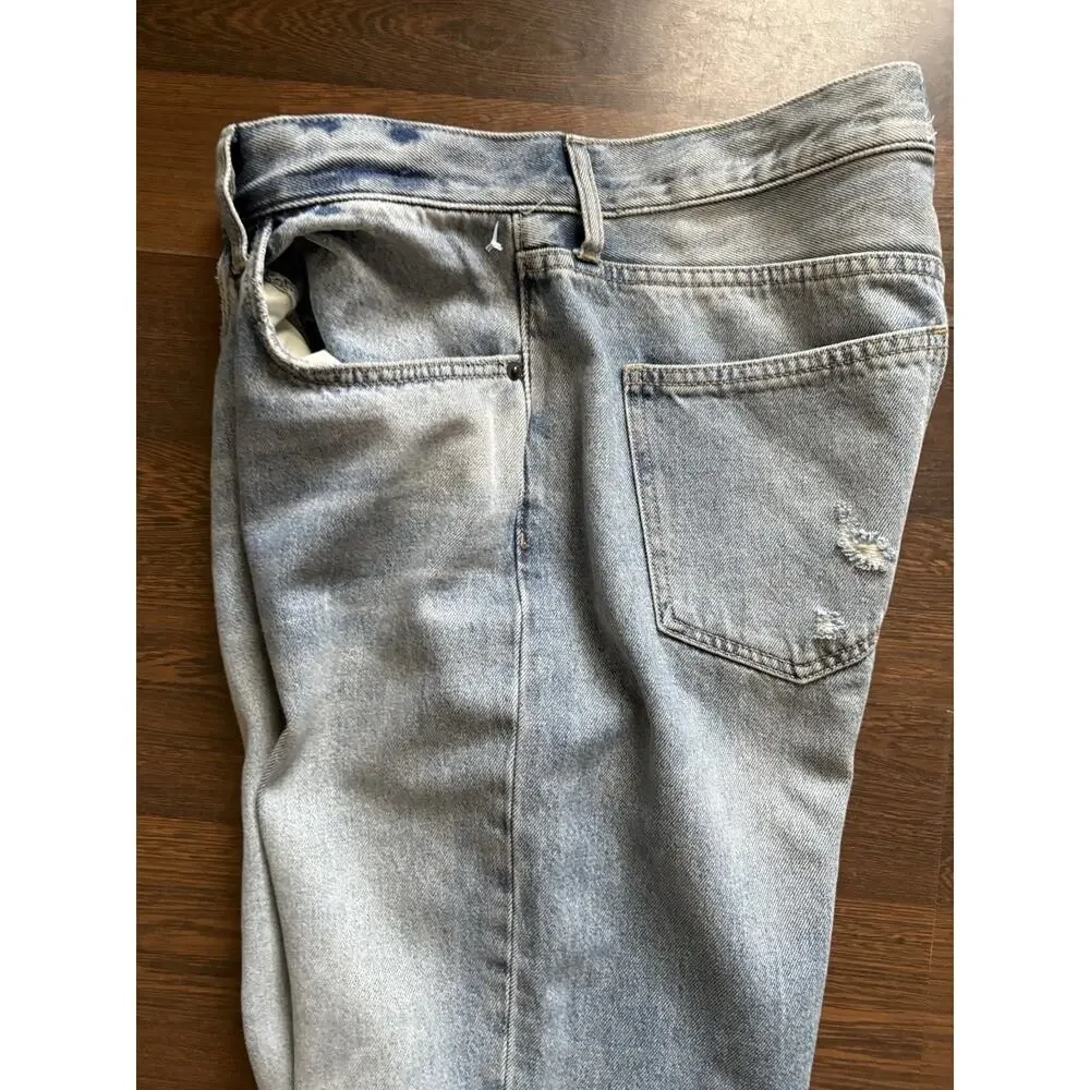 Current Elliott The Stovepipe Jeans Hartley Button Fly Slim Straight Sz32X31 NWT